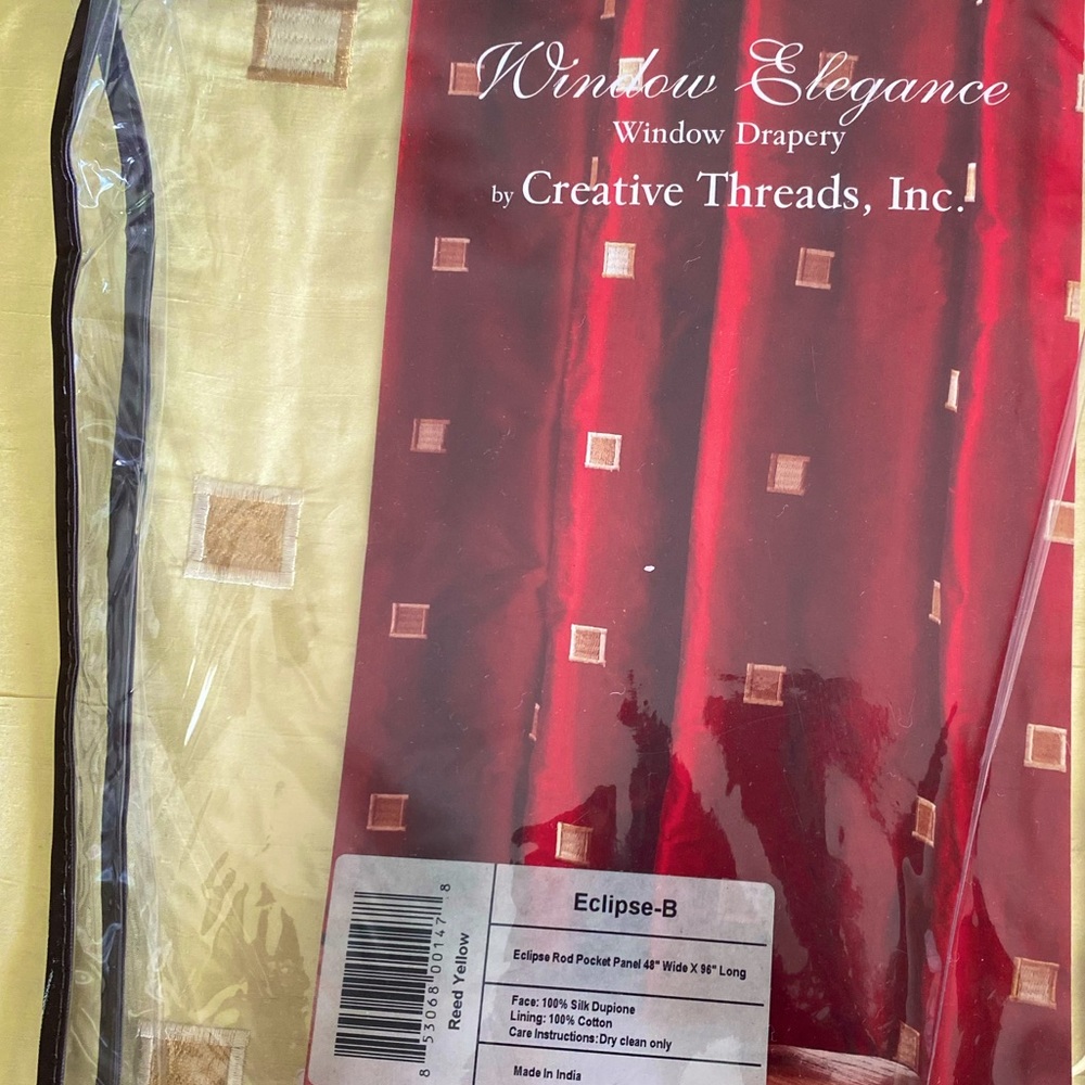 Window Elegance Drapery by Creative Threads Inc